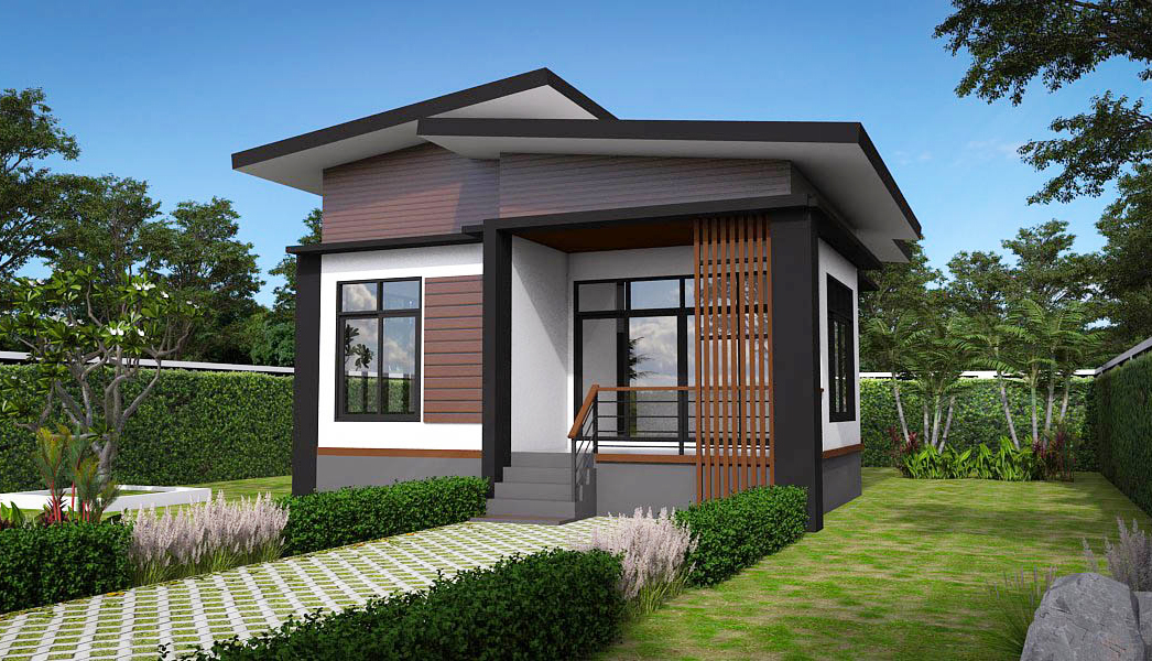 แบบบ้านชั้นเดียวงบไม่เกินล้าน